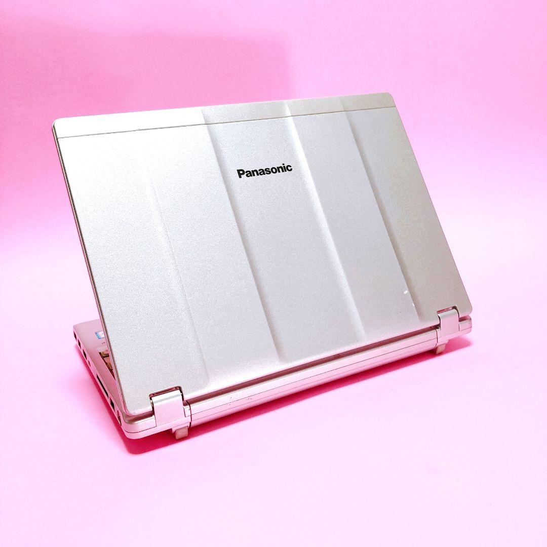 小型軽量‎❣️オフィス✨DVD✨SSD128✨i5✨カメラ付レッツノートパソコン