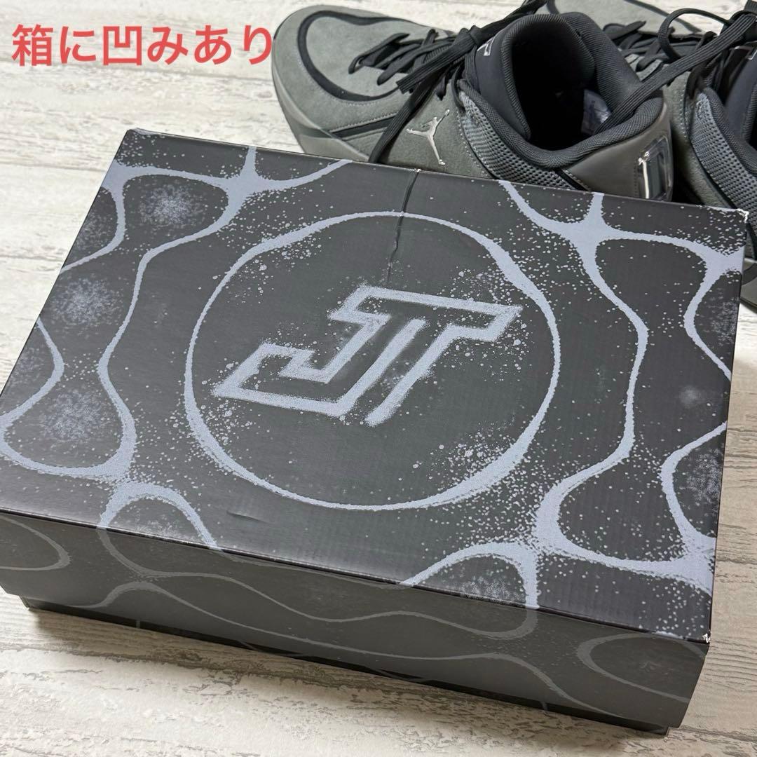 Jordan テイタム 4 スモークグレー バスケットボールシューズ　31cm