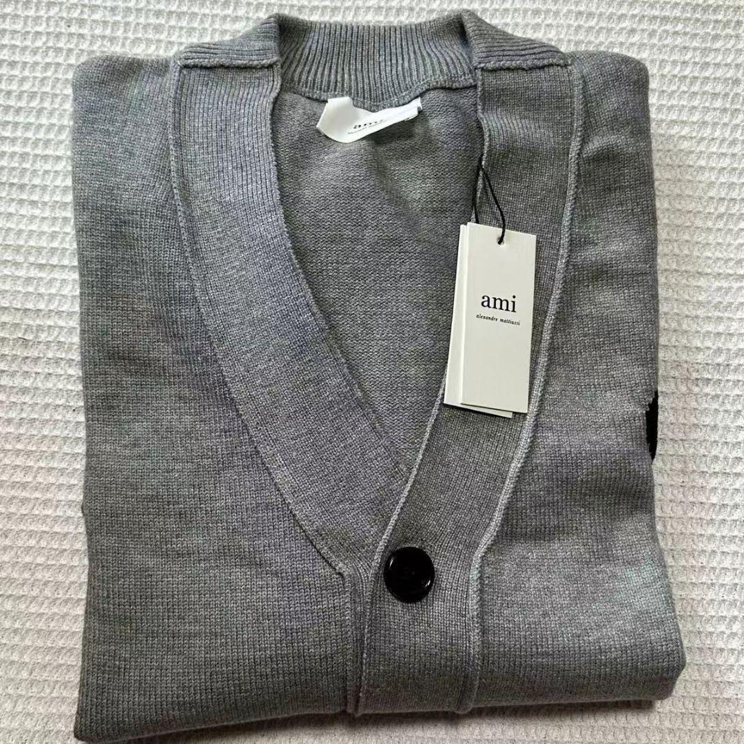 AMI PARIS ハートロゴ ニットセーター 男女兼用