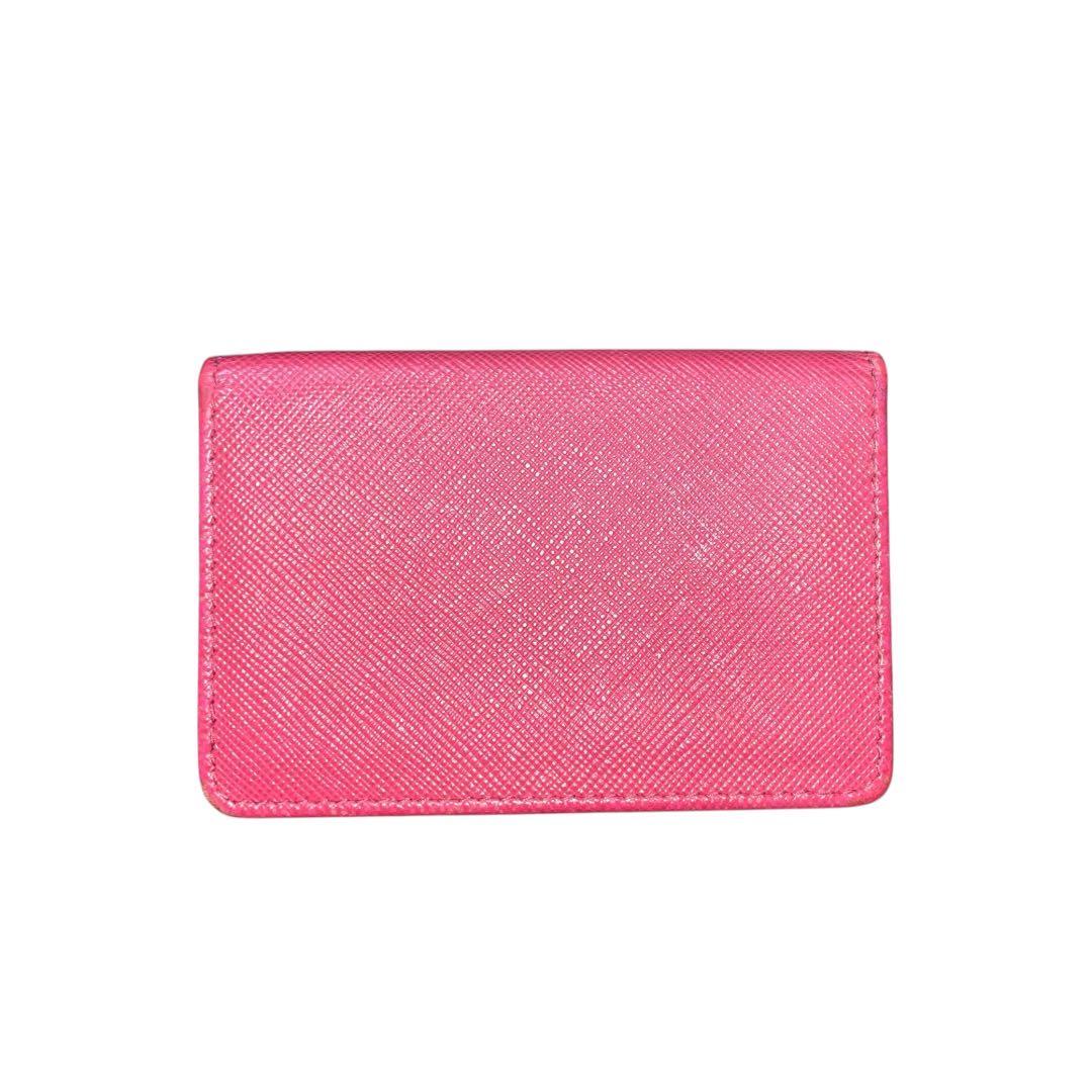 美品　PRADA プラダ サフィアーノレザー カードケース カード入れ 名刺入れ