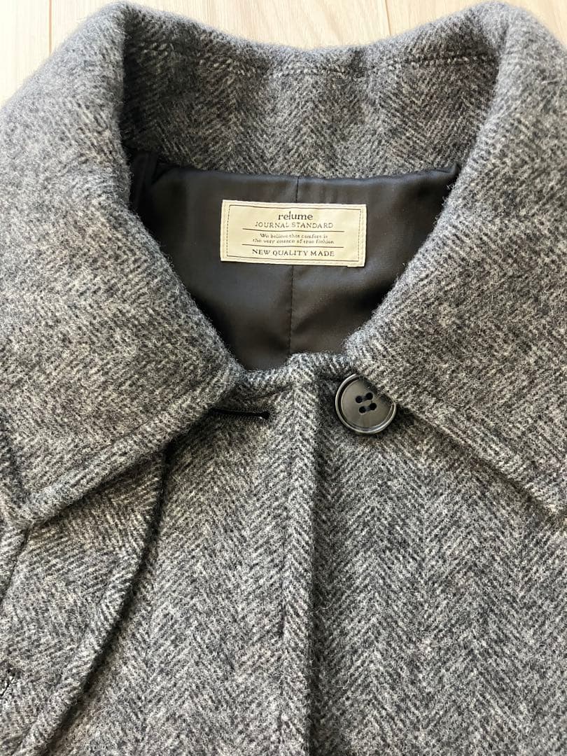 新品　JOURNAL STANDARD relume ステンカラーコート 尾州