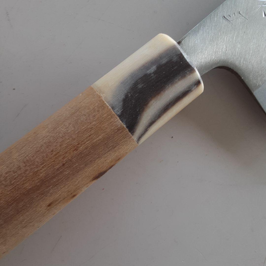 貴重　家弘光作　艶消し仕上げ菜切り包丁１２本