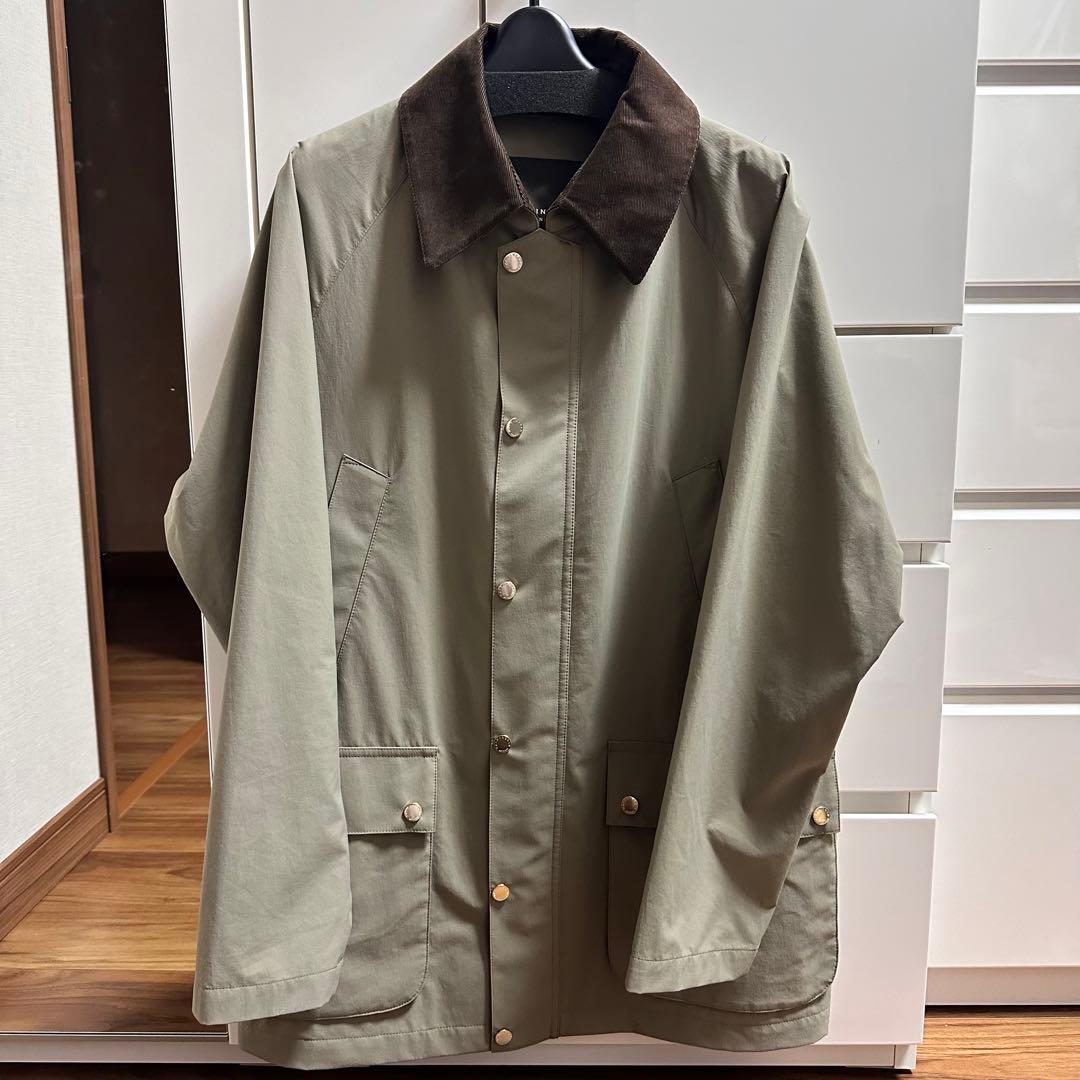 マッキントッシュ　カーキ　コート　Lサイズ
