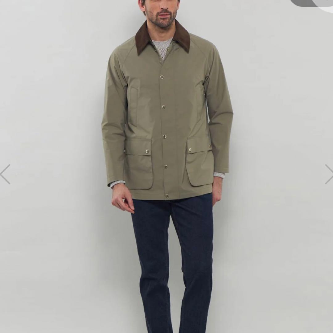 マッキントッシュ　カーキ　コート　Lサイズ