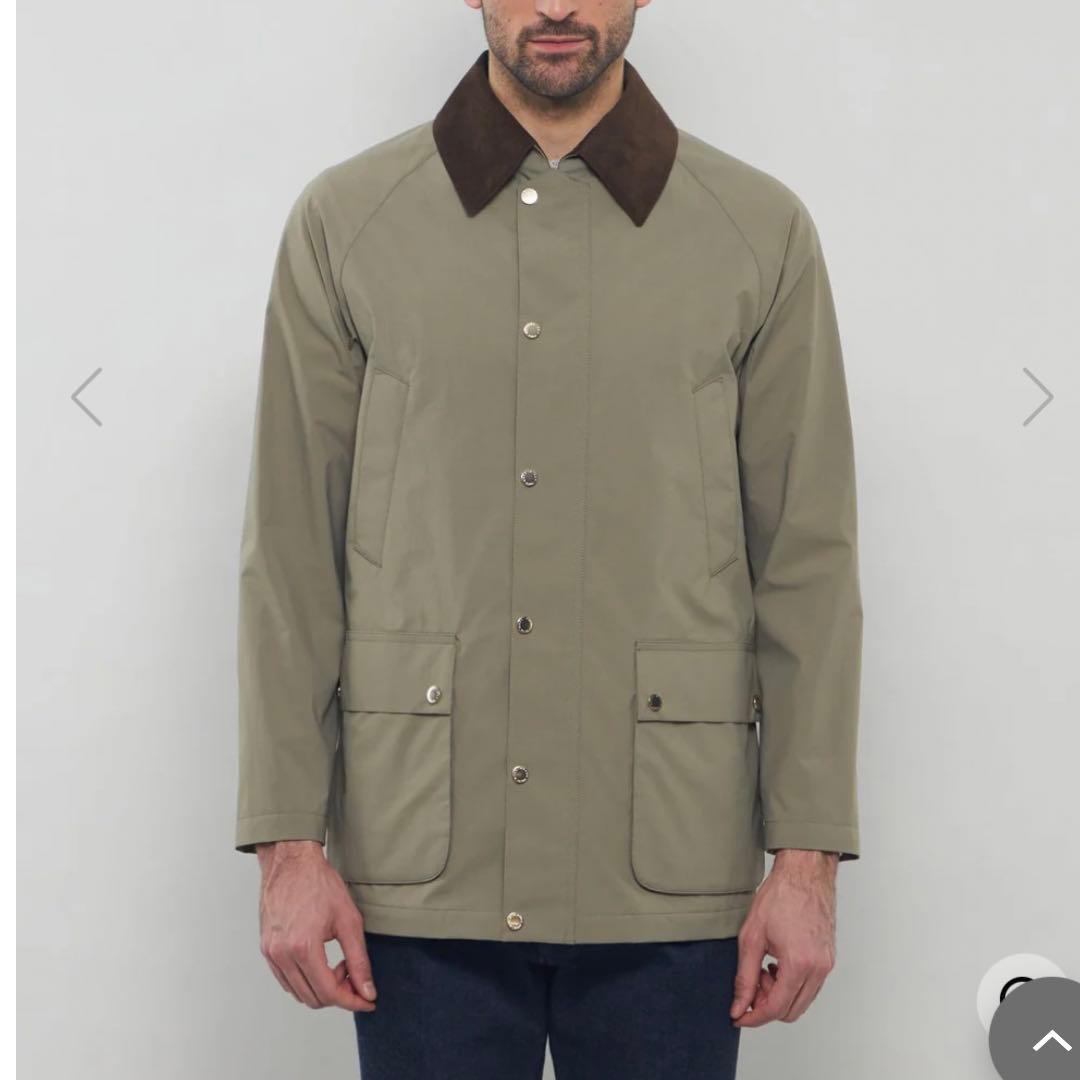 マッキントッシュ　カーキ　コート　Lサイズ