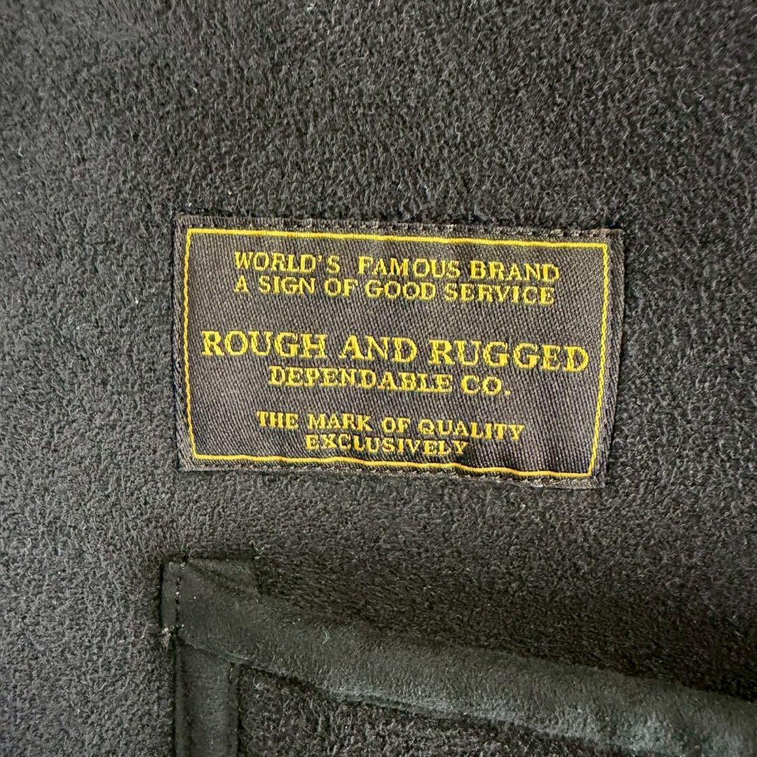 美品 ROUGH AND RUGGED ラフアンドラゲッド ノーカラー