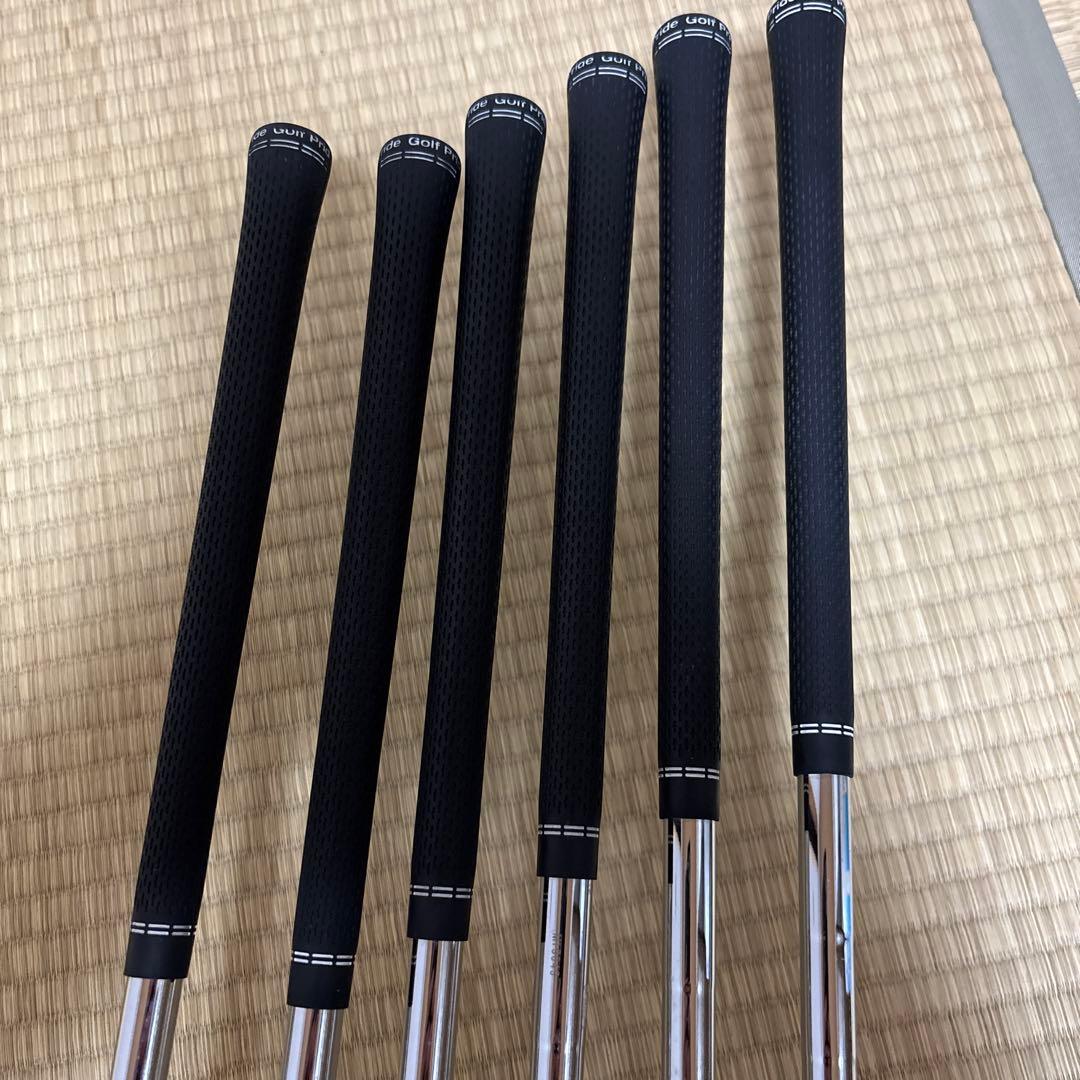 アイアンセット スチールシャフト 9-P-7-8-6-5