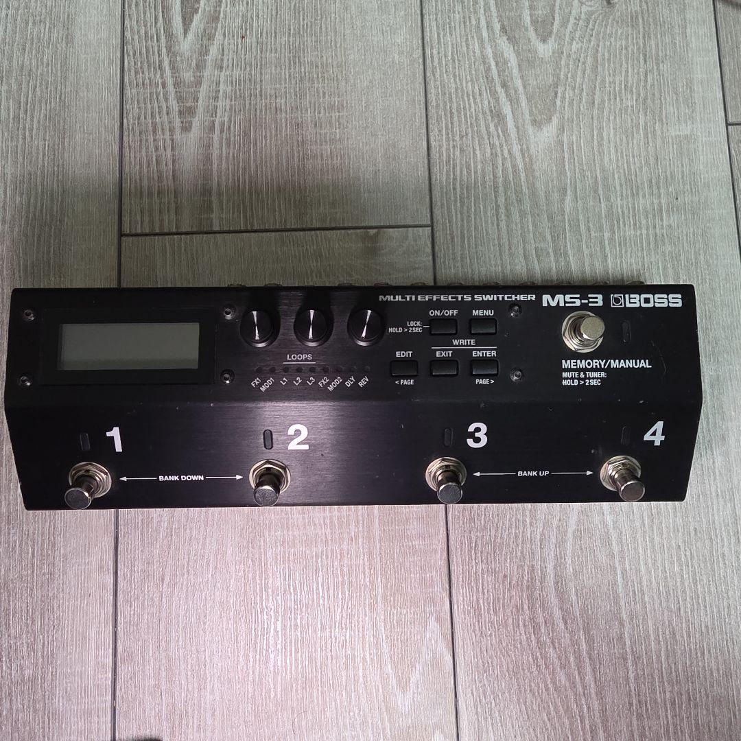 BOSS MS-3 MULTI EFFECTS SWITCHER　FS7　セット