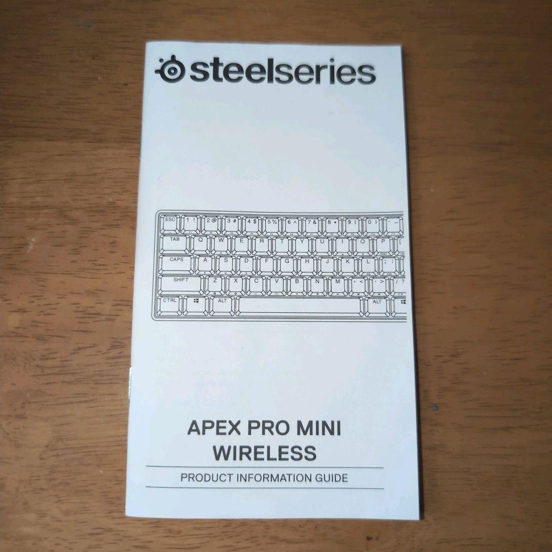 ト*ヤ様 SteelSeries Apex Pro Mini Wireless