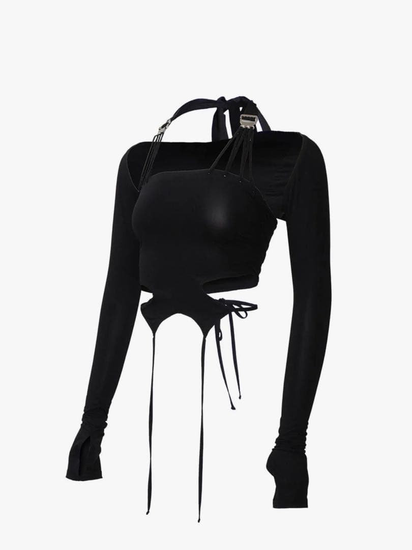 トップス Theredthread S butterfly garter tops