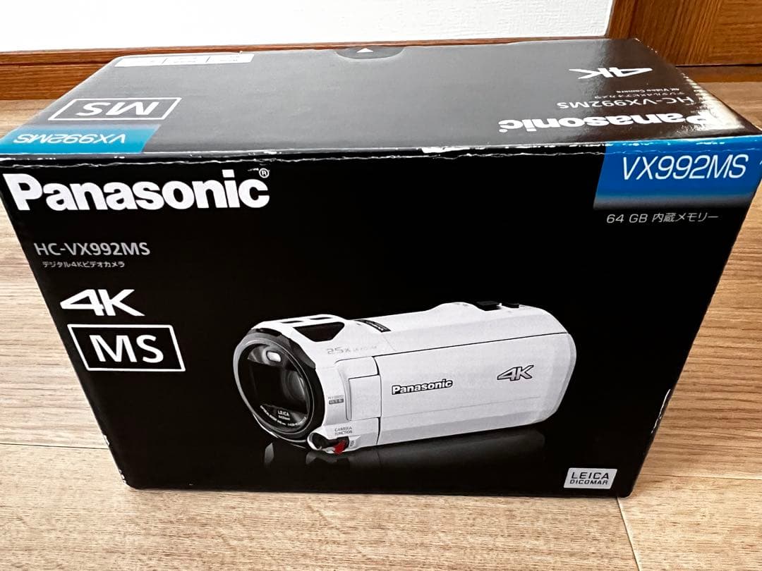 Panasonic HC-VX992MS 4Kビデオカメラ