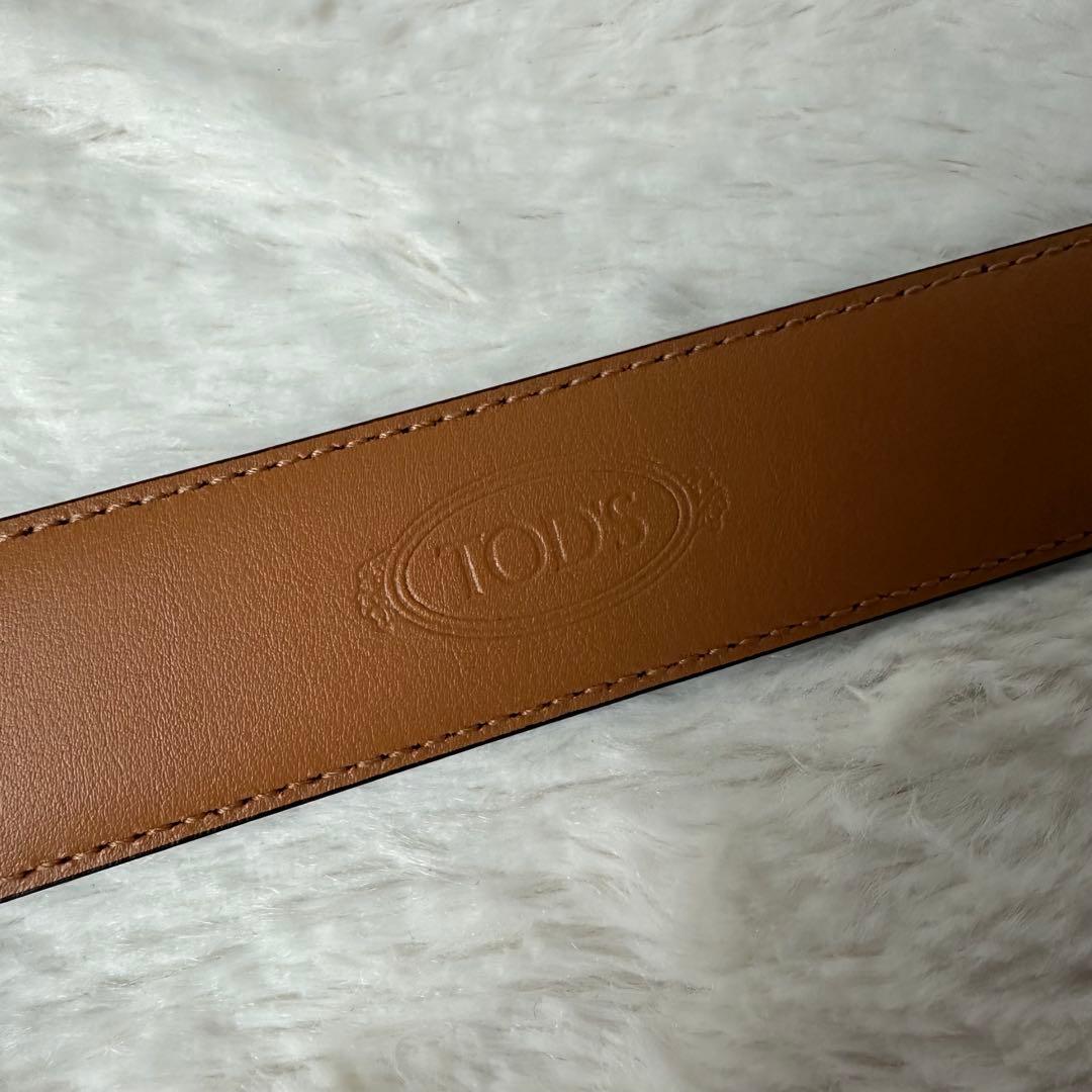 新品未使用　TOD'S トッズ ベルト ブラック 現行品 保存袋付属
