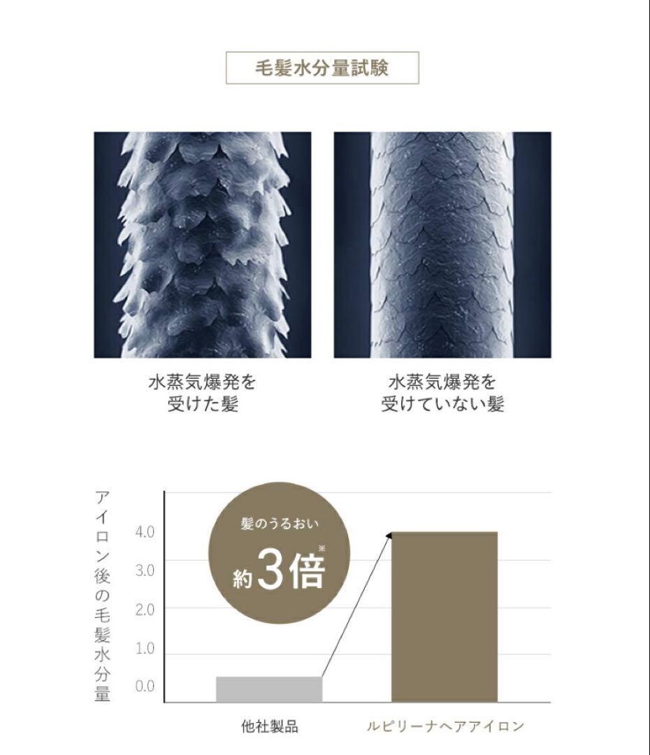 ランキング1位水蒸気爆発しない女神プレート ルピリーナ カールアイロン