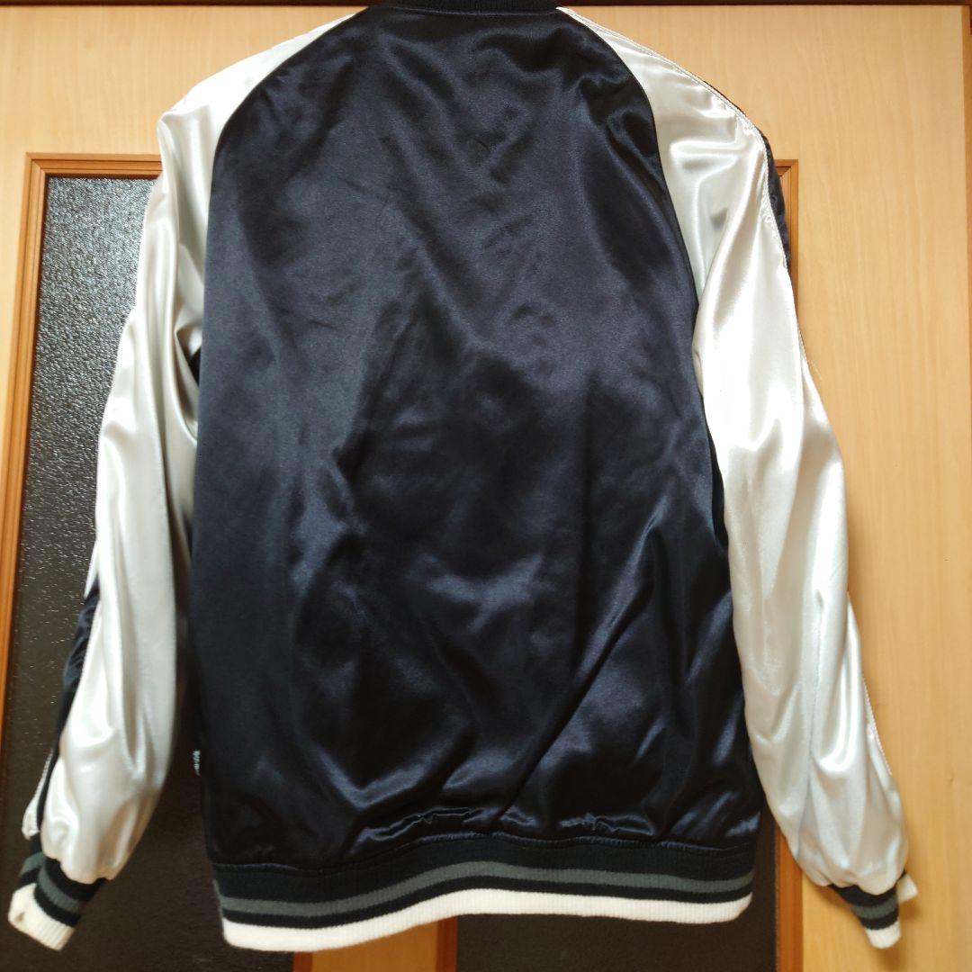 STUSSY スカル 蛇 刺繍 リバーシブル スカジャン Mサイズ ジャケット