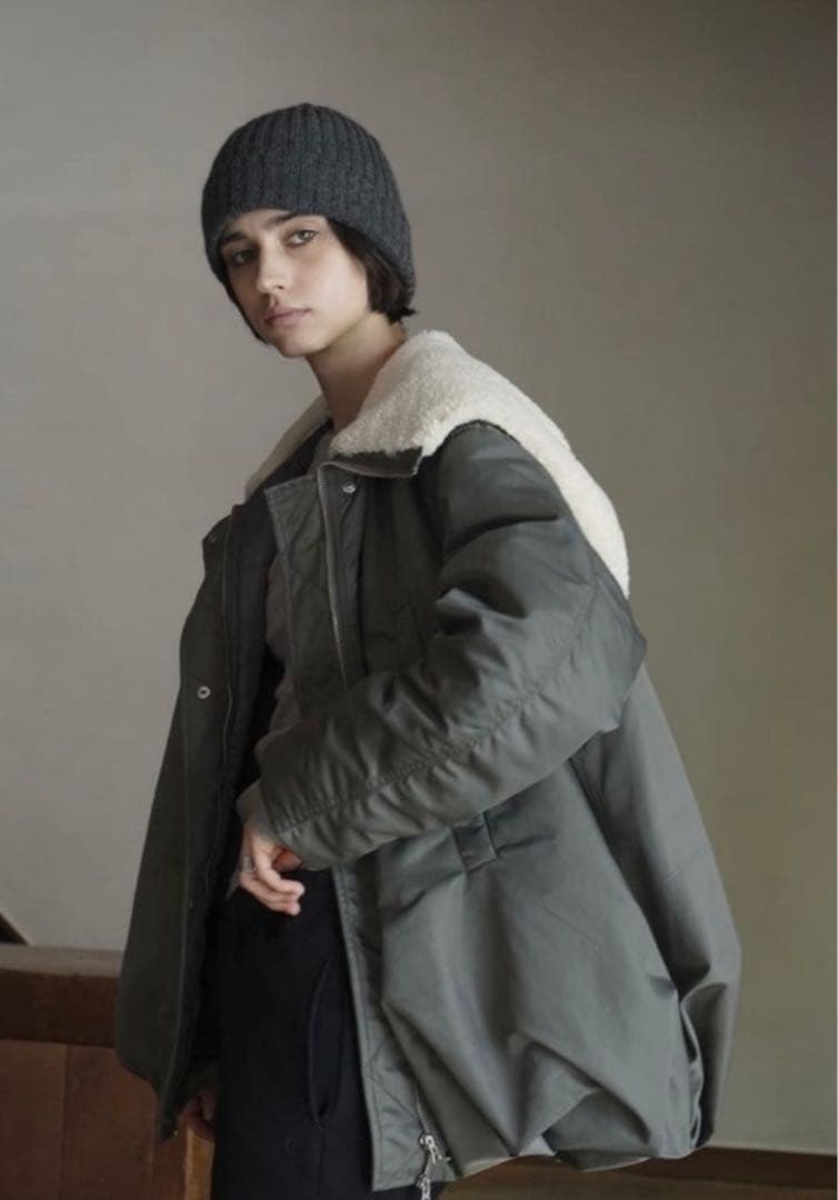 CLANE 美品 BALLOON DESIGN HOODED N3B