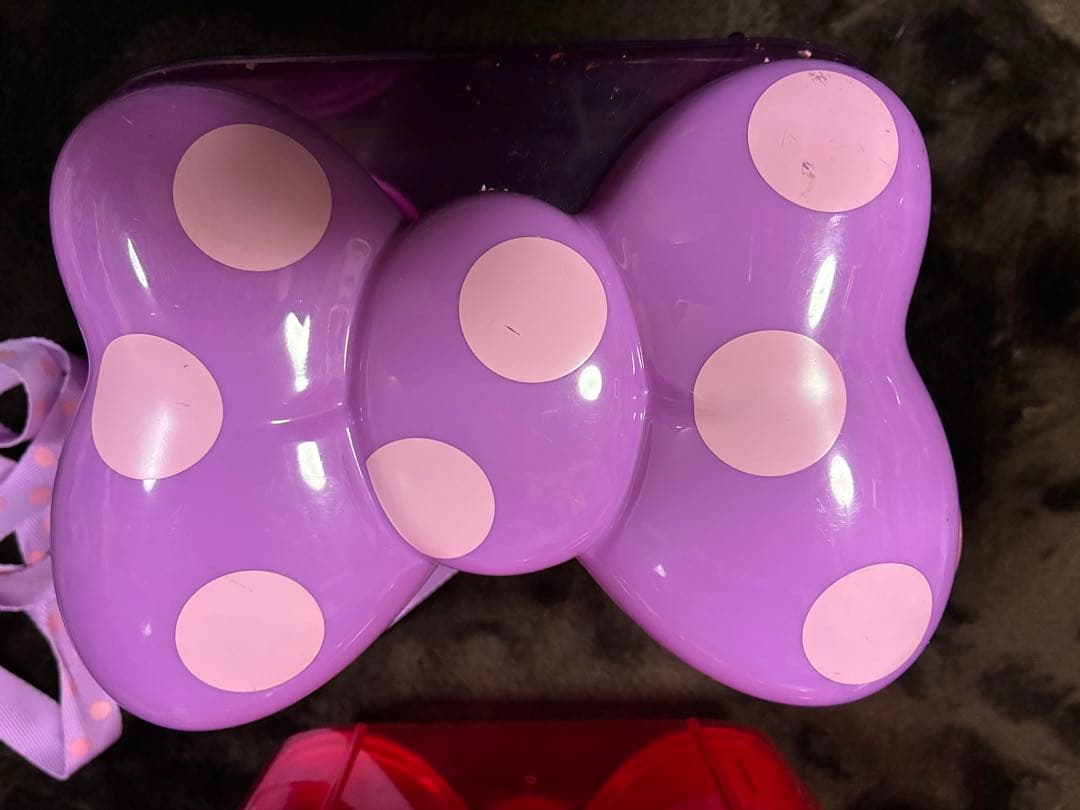 ディズニー ミニー デイジー リボン ポップコーンバケット セット