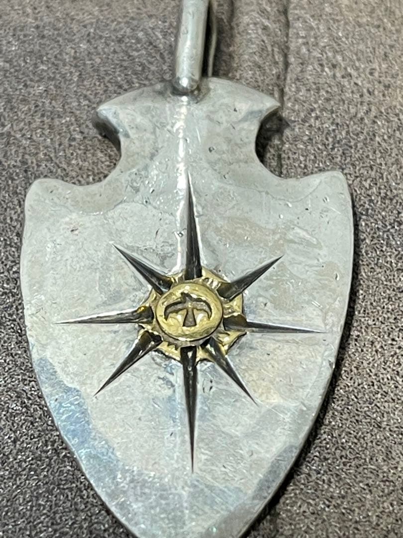 goro's ゴローズ 八本彫り ヤジリ 矢じり 大 K18