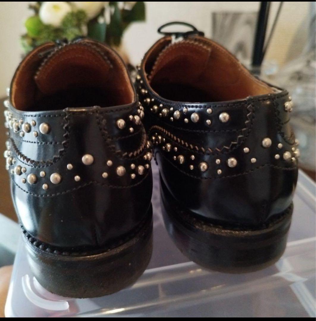 あさと様　church's ブラックレザーシューズ 38 1/2