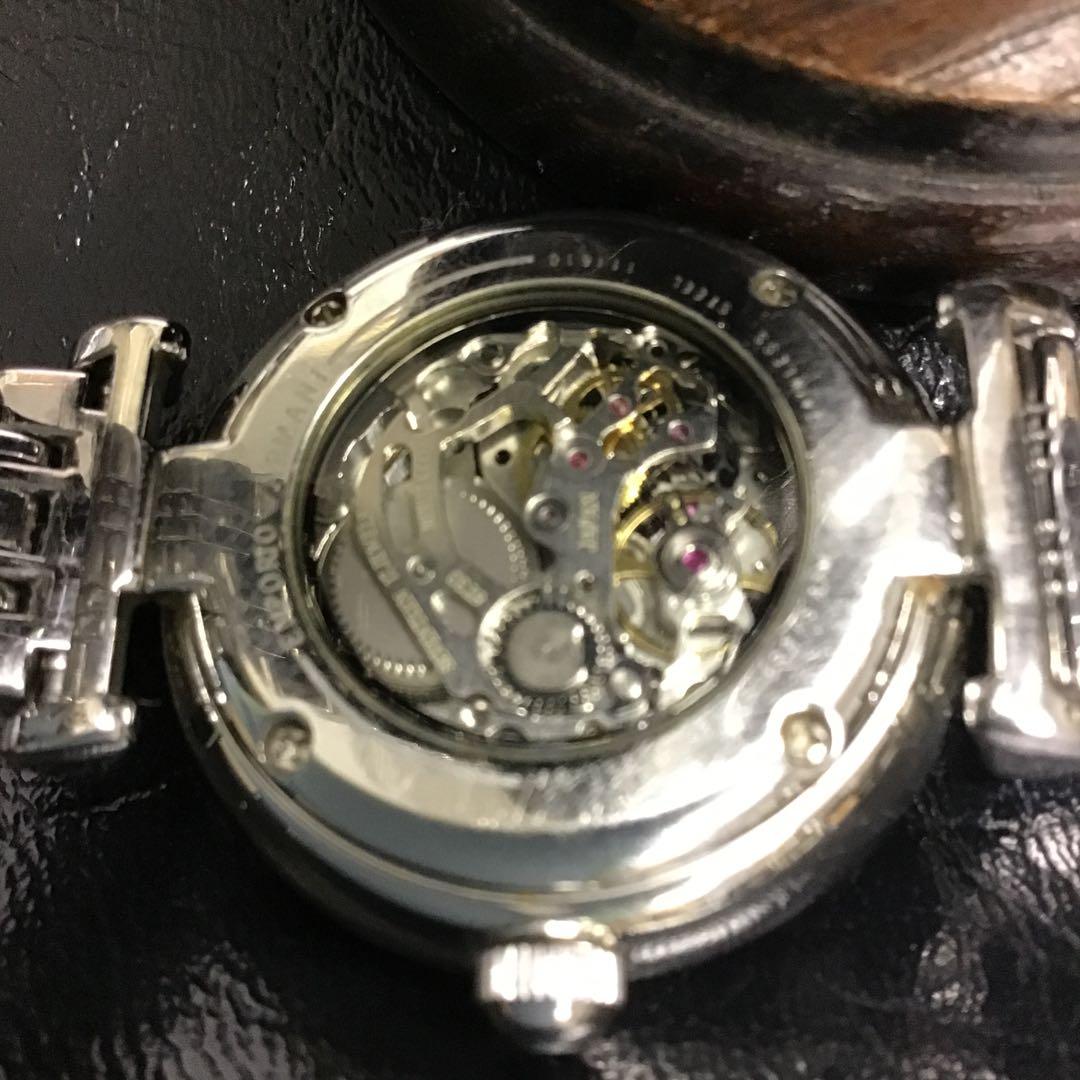 ❣️Emporio Armani❣️エンポリオアルマーニ　手巻き スケルトン腕時計