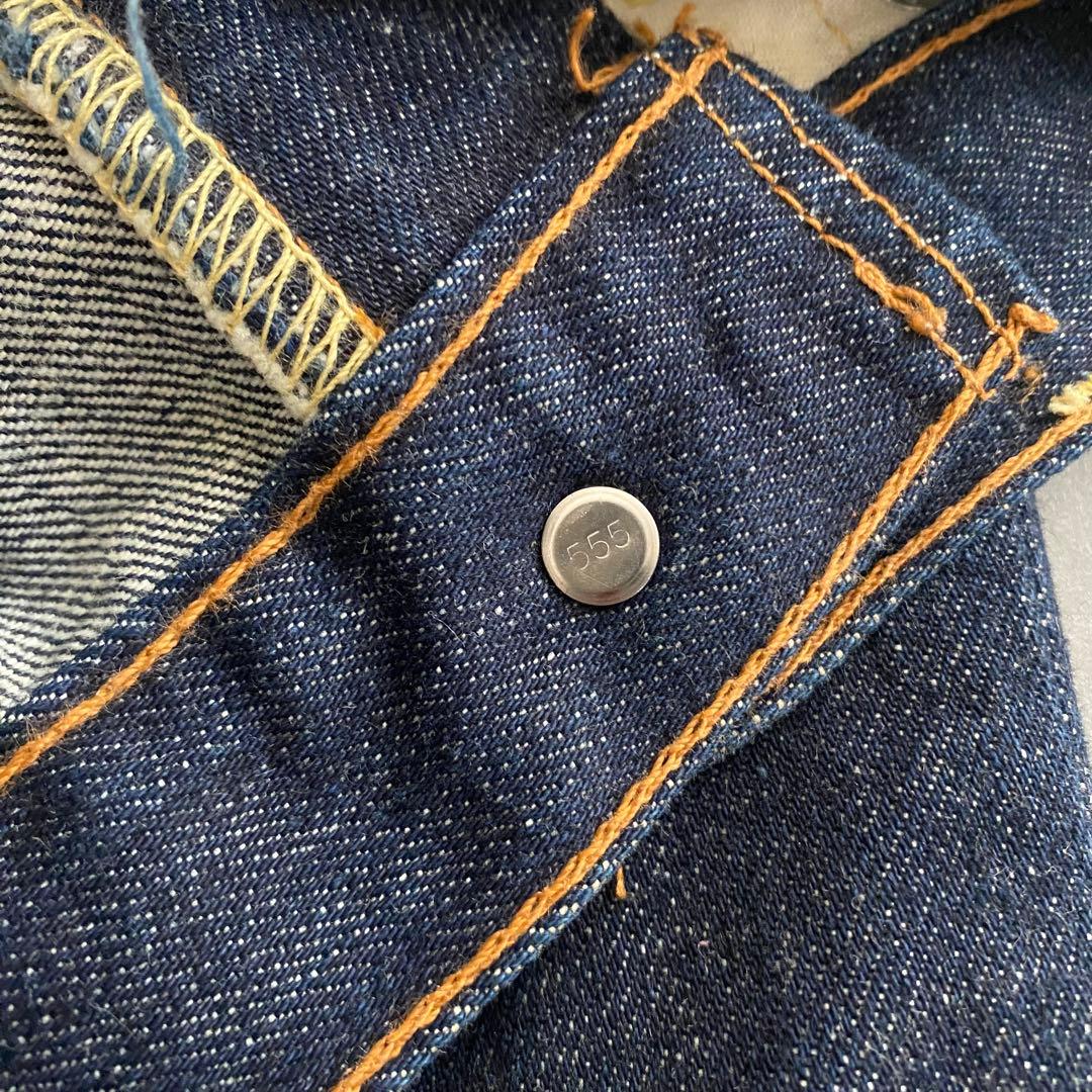 【極美品】リーバイス 517 刻印555 バレンシア工場製 ビッグE W31