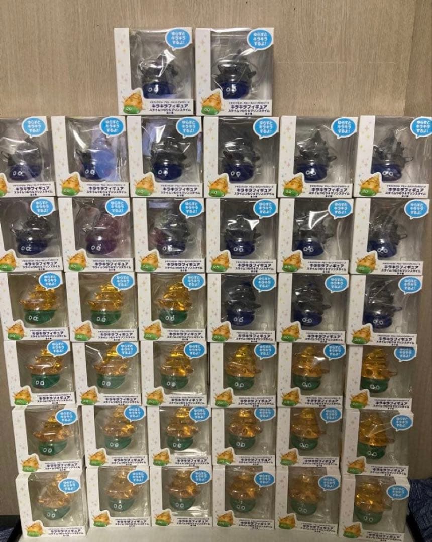 ドラゴンクエスト　ビッグクリアフィギュア　スライムつむり　マリンスライム　40個
