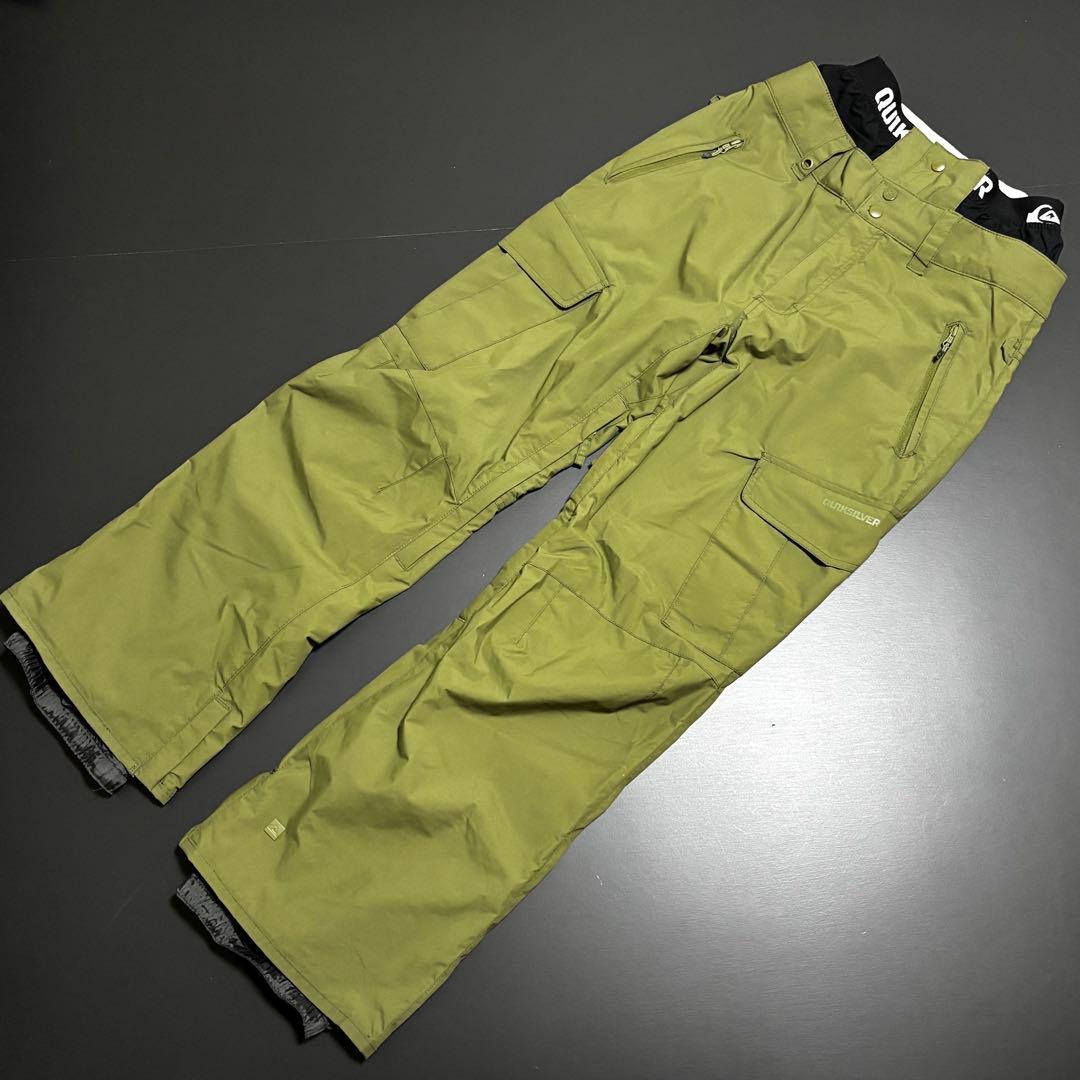 極美品 Quiksilver スノボウェア トラビスライスモデル セットアップS