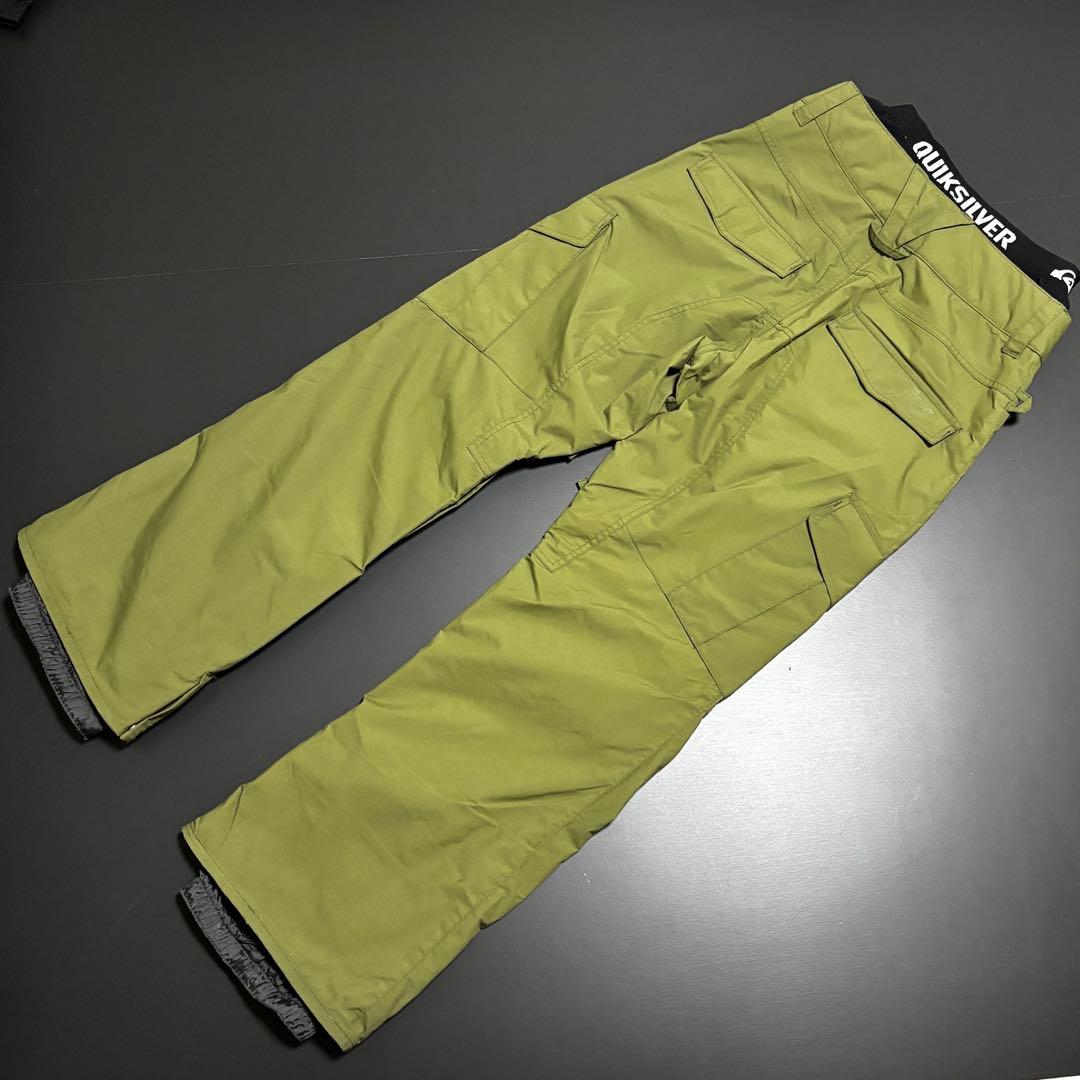 極美品 Quiksilver スノボウェア トラビスライスモデル セットアップS