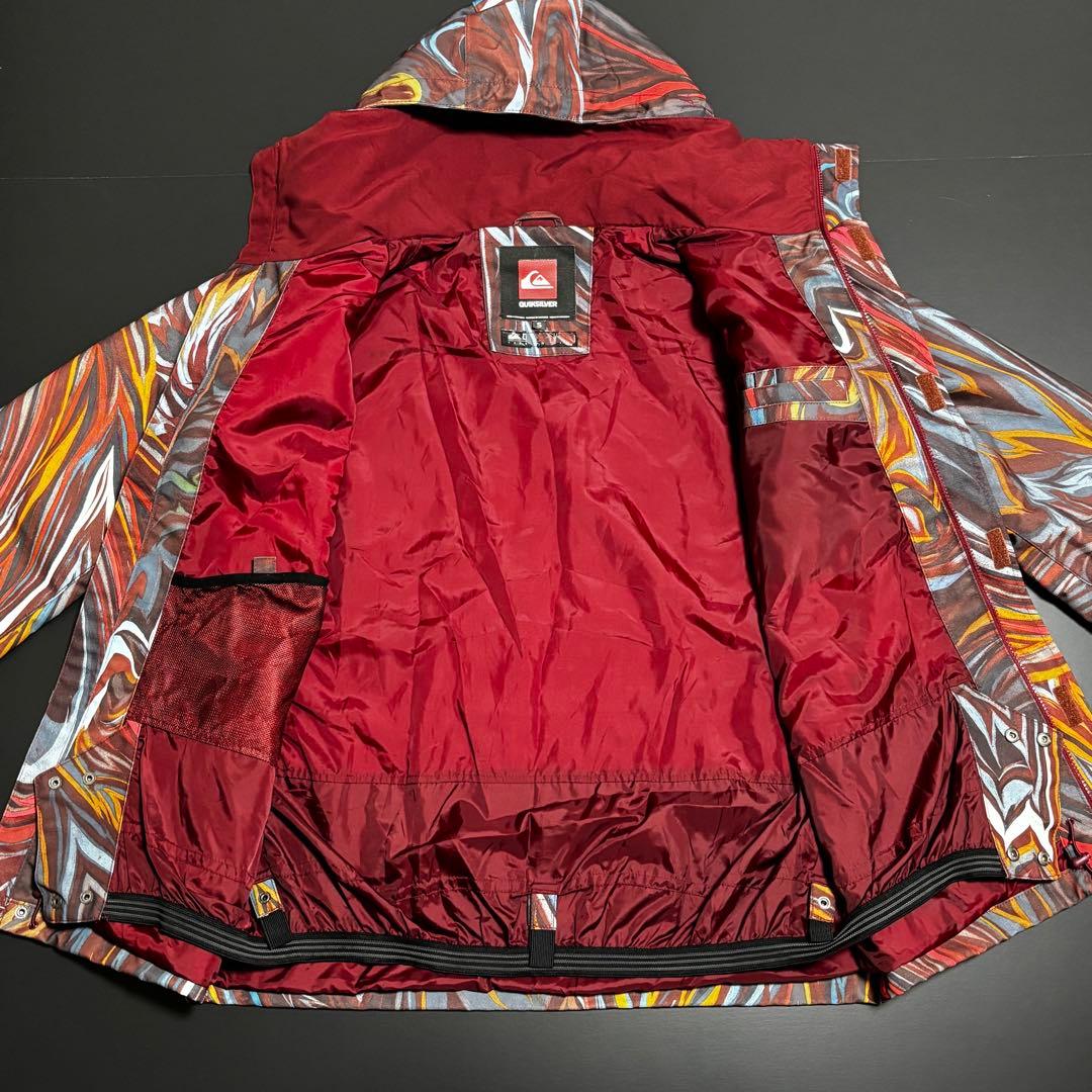 極美品 Quiksilver スノボウェア トラビスライスモデル セットアップS
