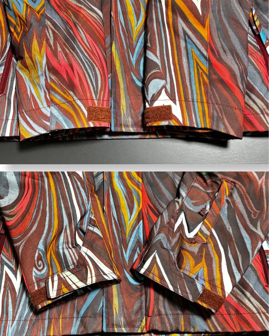 極美品 Quiksilver スノボウェア トラビスライスモデル セットアップS