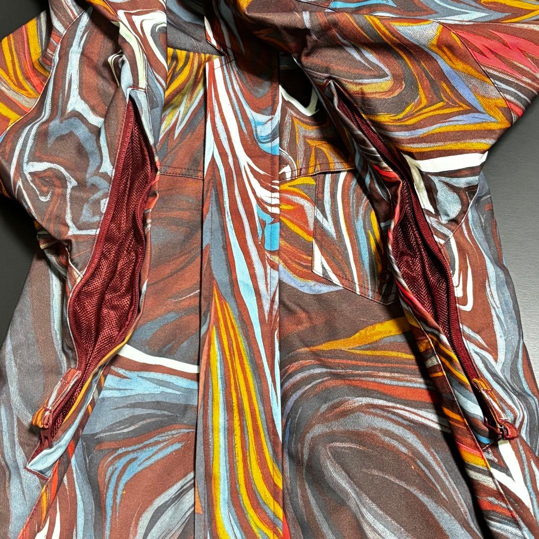 極美品 Quiksilver スノボウェア トラビスライスモデル セットアップS