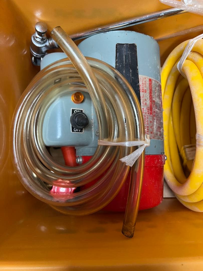 ポータブル型高圧洗浄器　ポンパルエース　農機具