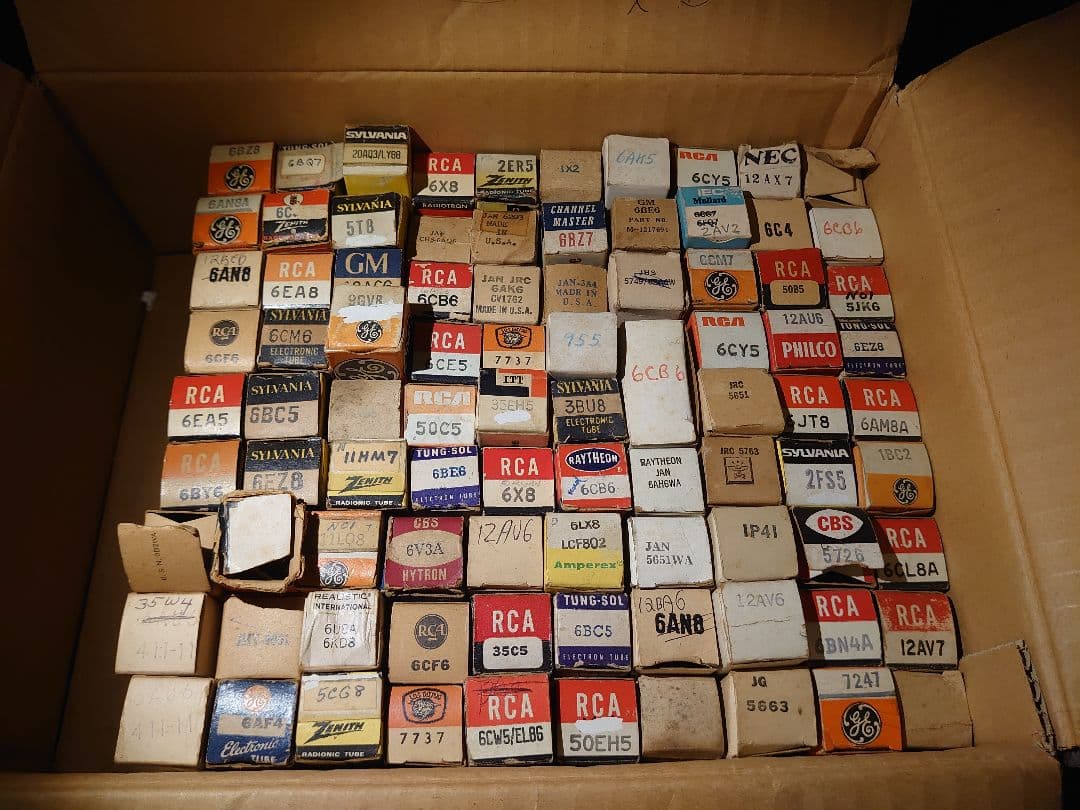 RCA 真空管コレクション 90本セット