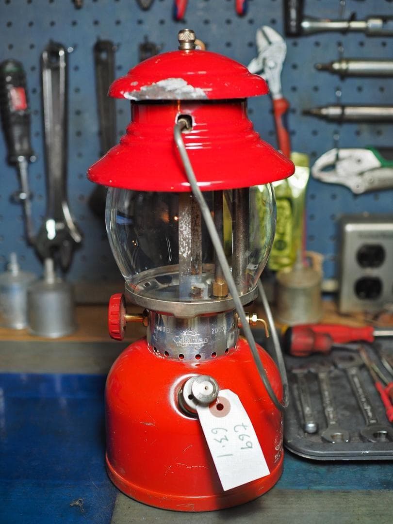 1963年1月 コールマン 200A ランタン （レッドボーダー）t69