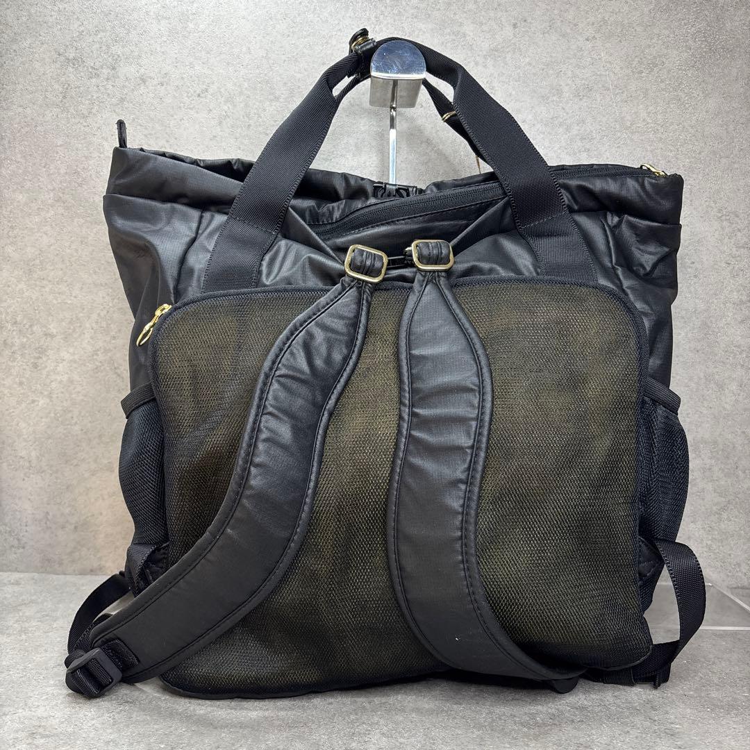 新品タグ付き！カナナプロジェクト リュック 2way マザーズバッグ 黒