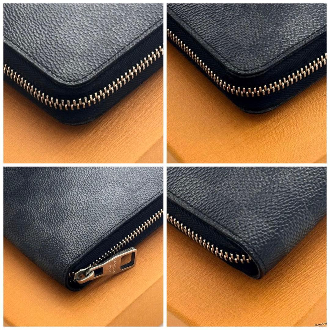 【最高級美品】ルイヴィトン ダミエグラフィット ジッピーオーガナイザー 長財布