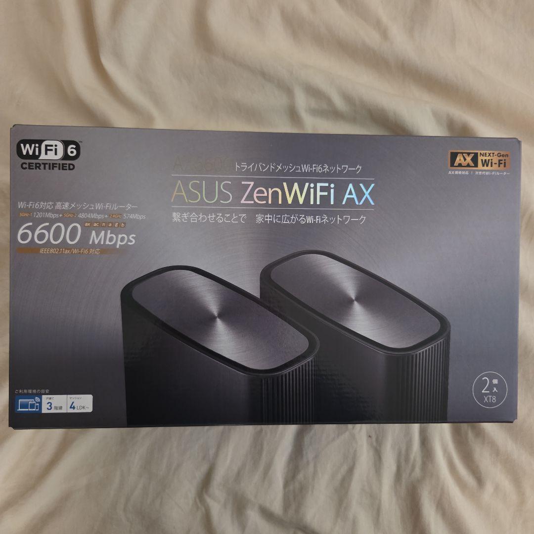 ASUS ZenWiFi AX 6600Mbps 2台セット