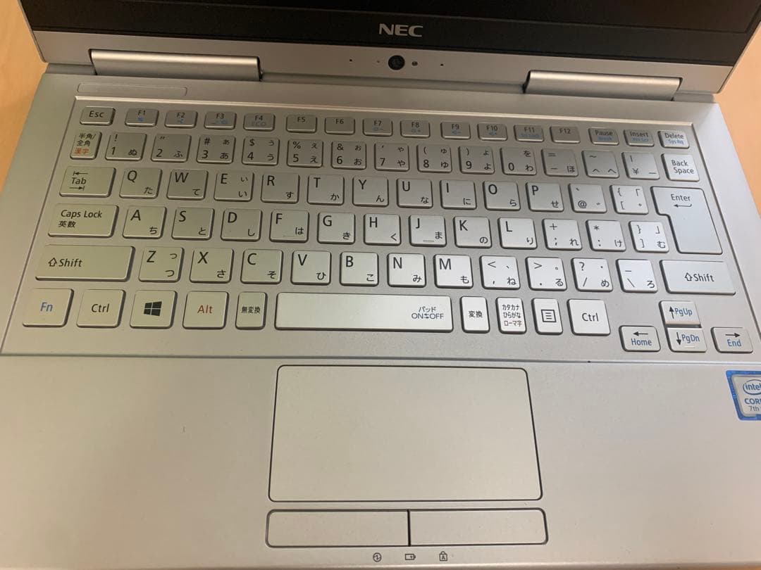 軽量2in1タブレットPC NEC VersaPro VKT25/GV-3 中古