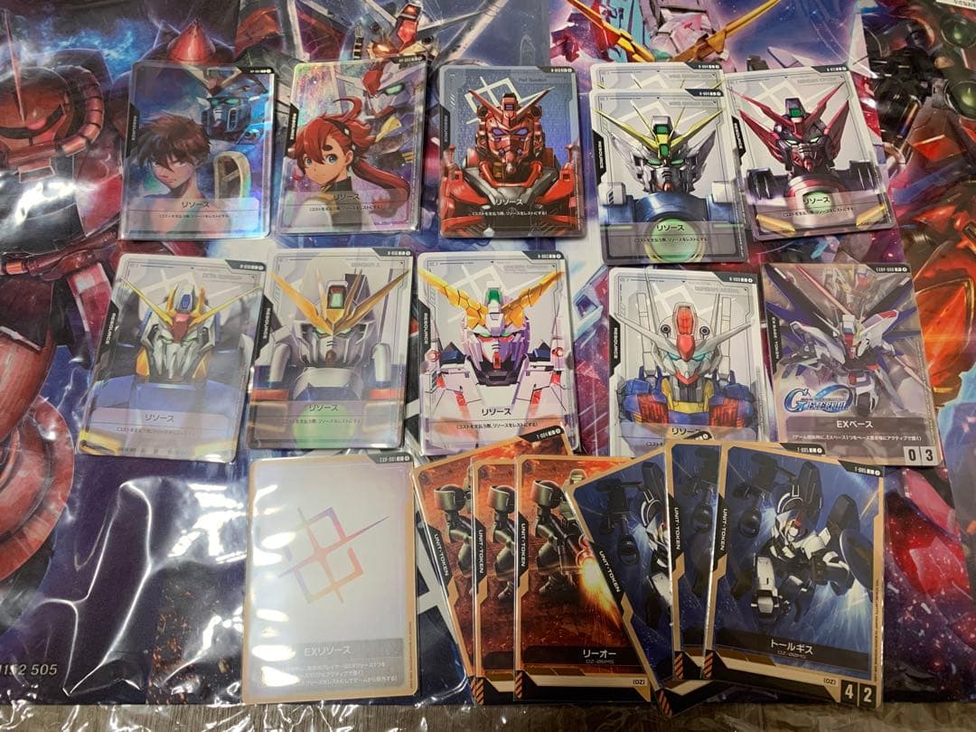【美品】ガンダムカードゲーム まとめ売り　引退　初心者様向け