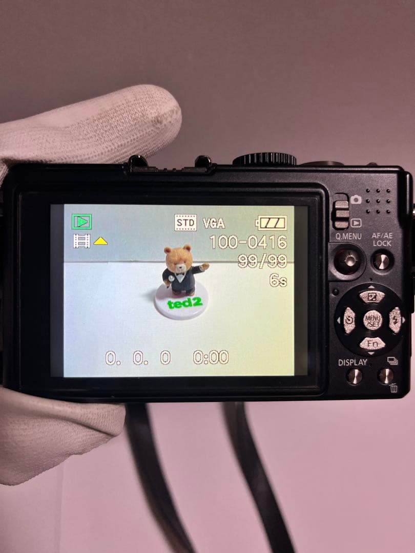 Panasonic LUMIX DMC-LX3 本体 バッテリー/充電器付