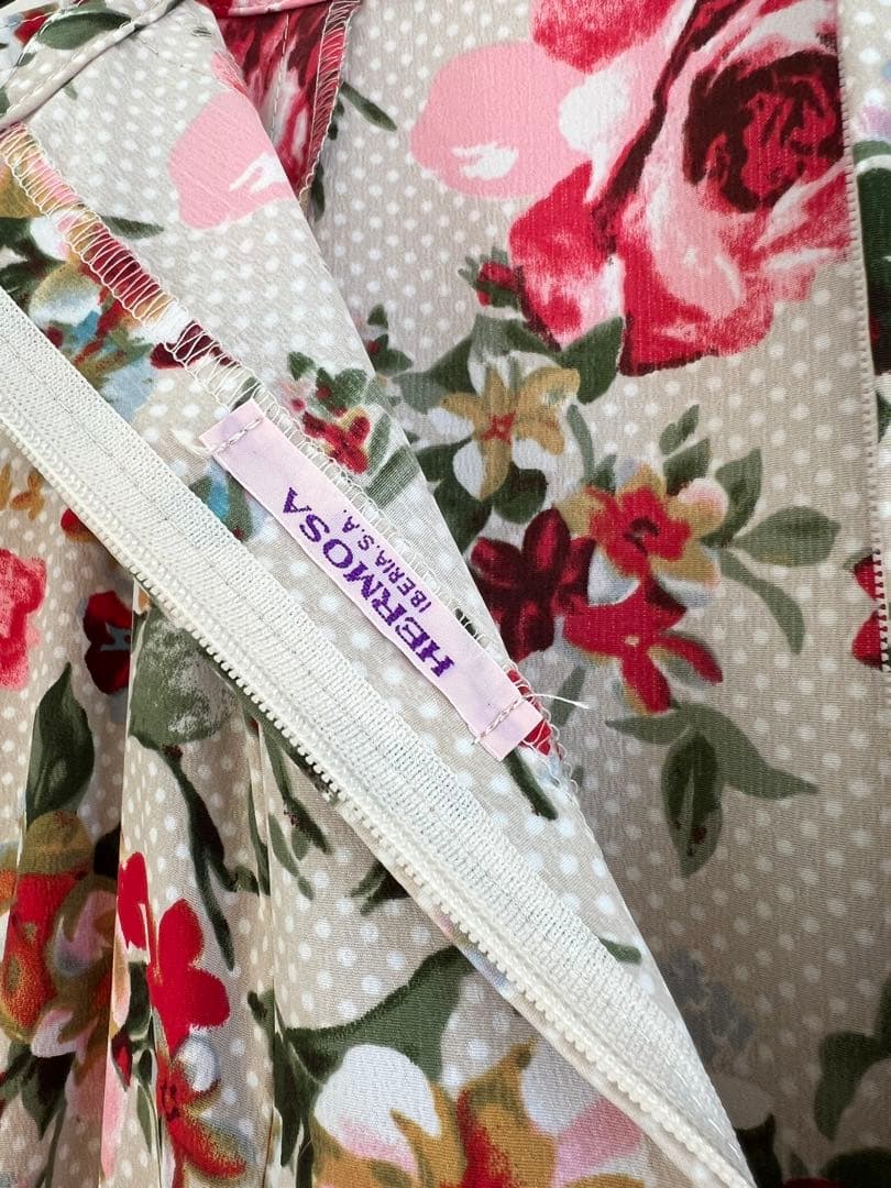 フラメンコ　ファルダ　スカート　イベリアHERMOSA 3段フリル