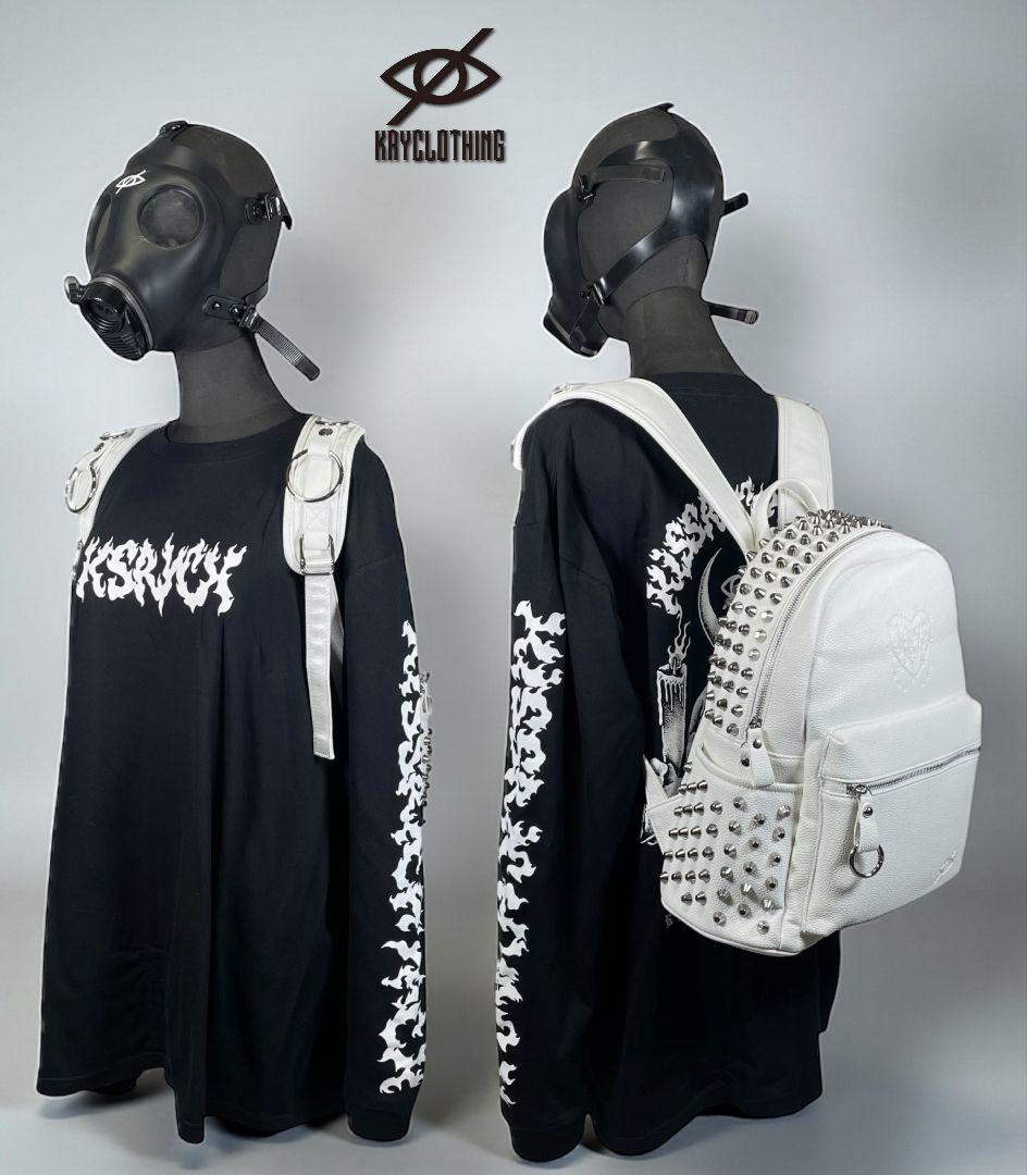 新品　正規品　kry clothing　リュック　白　地雷系　量産型　サブカル