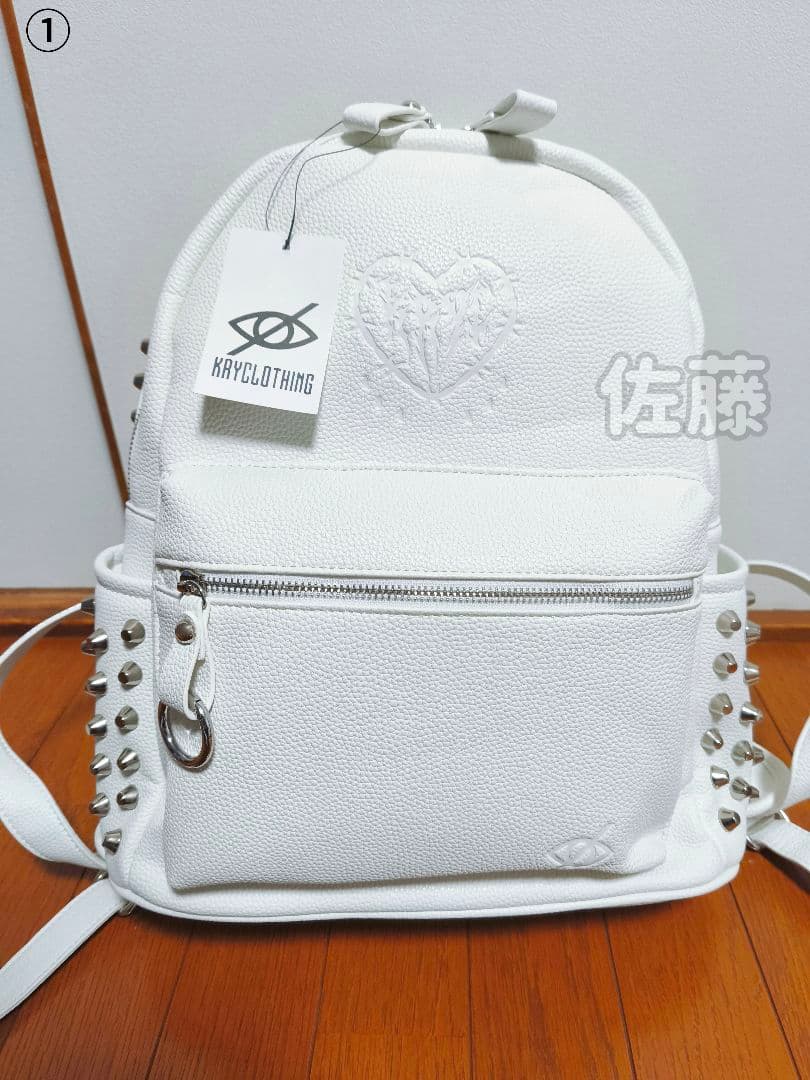 新品　正規品　kry clothing　リュック　白　地雷系　量産型　サブカル