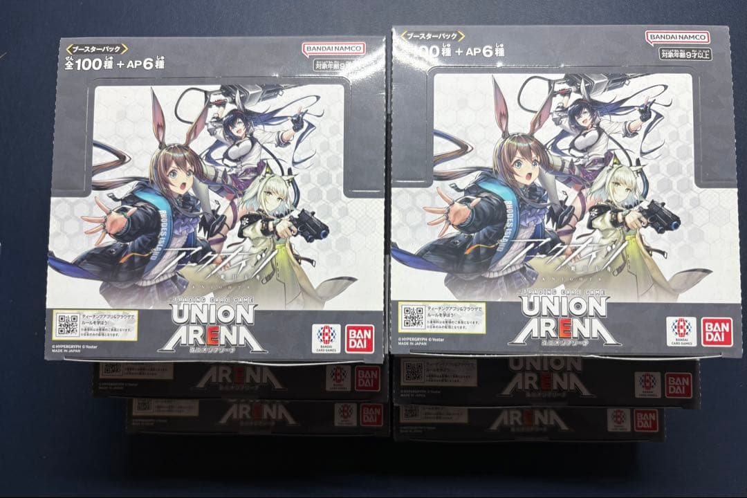 UNION ARENA ユニオンアリーナ　アークナイツ　初販版6BOX