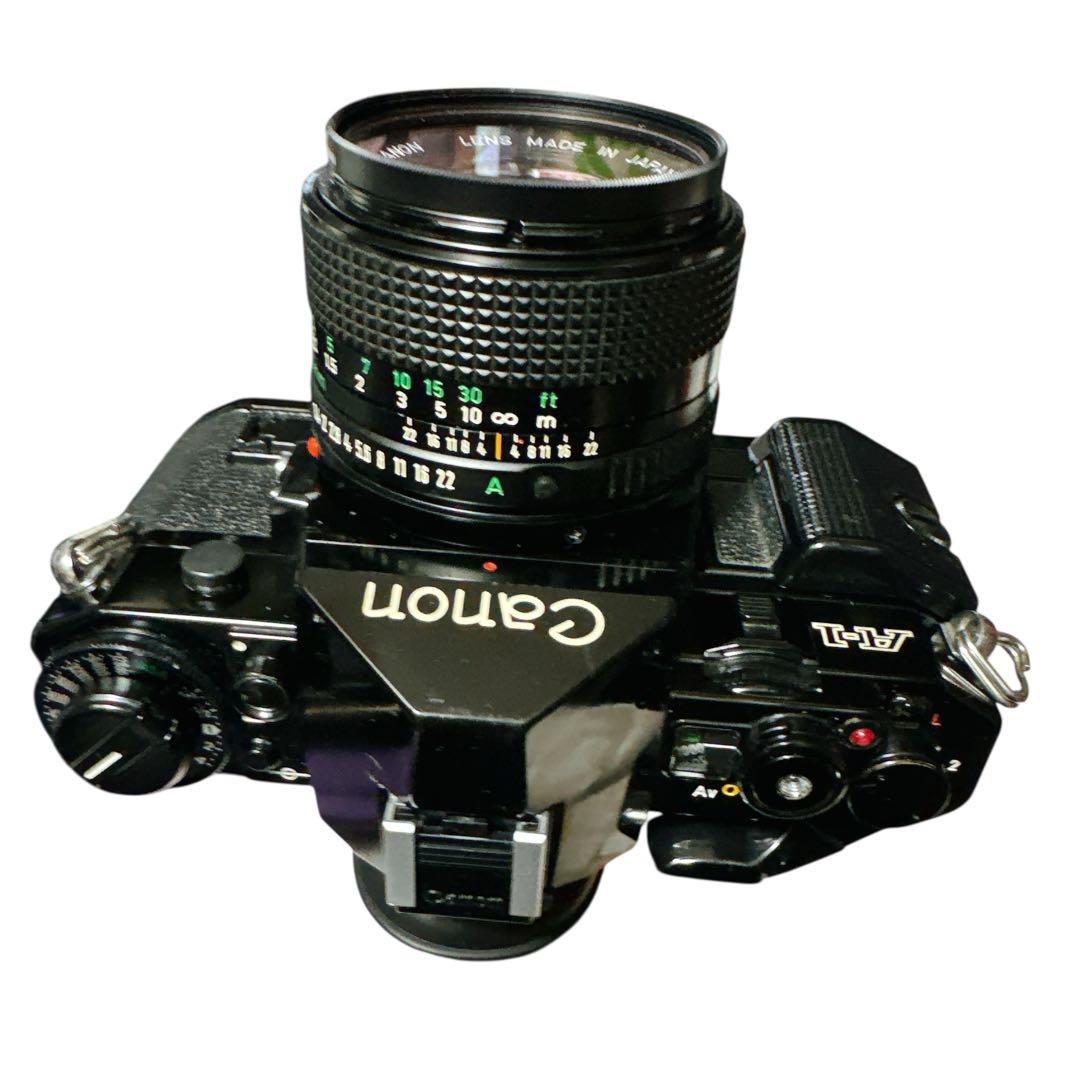 Canon A-1 + New FD50mm F1.4　　　④906871