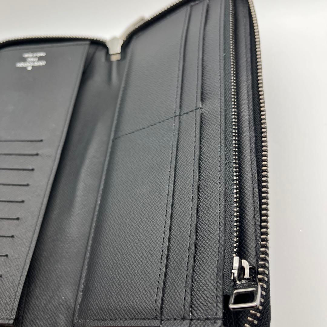 ルイヴィトン モノグラム エクリプス ジッピーウォレット ヴェルティカル 極美品