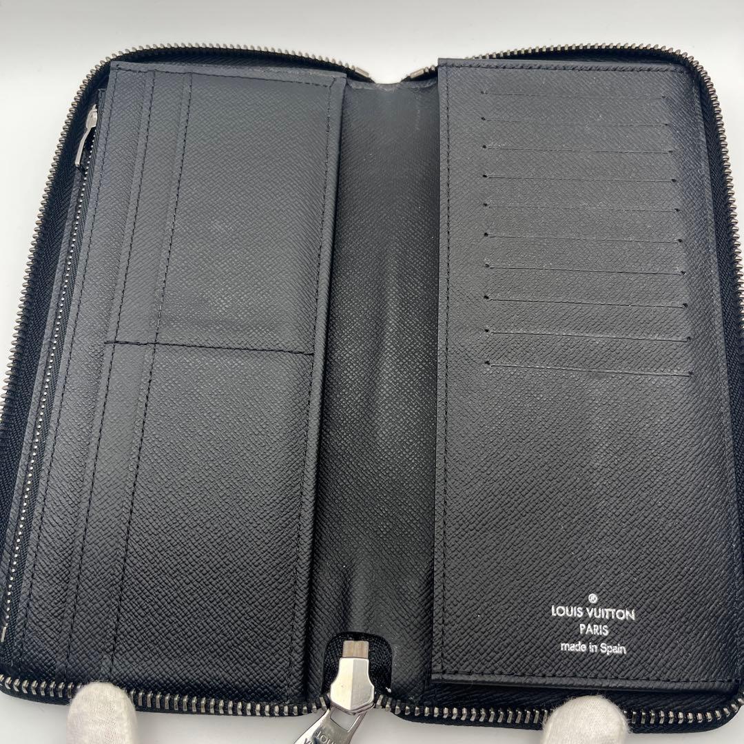 ルイヴィトン モノグラム エクリプス ジッピーウォレット ヴェルティカル 極美品