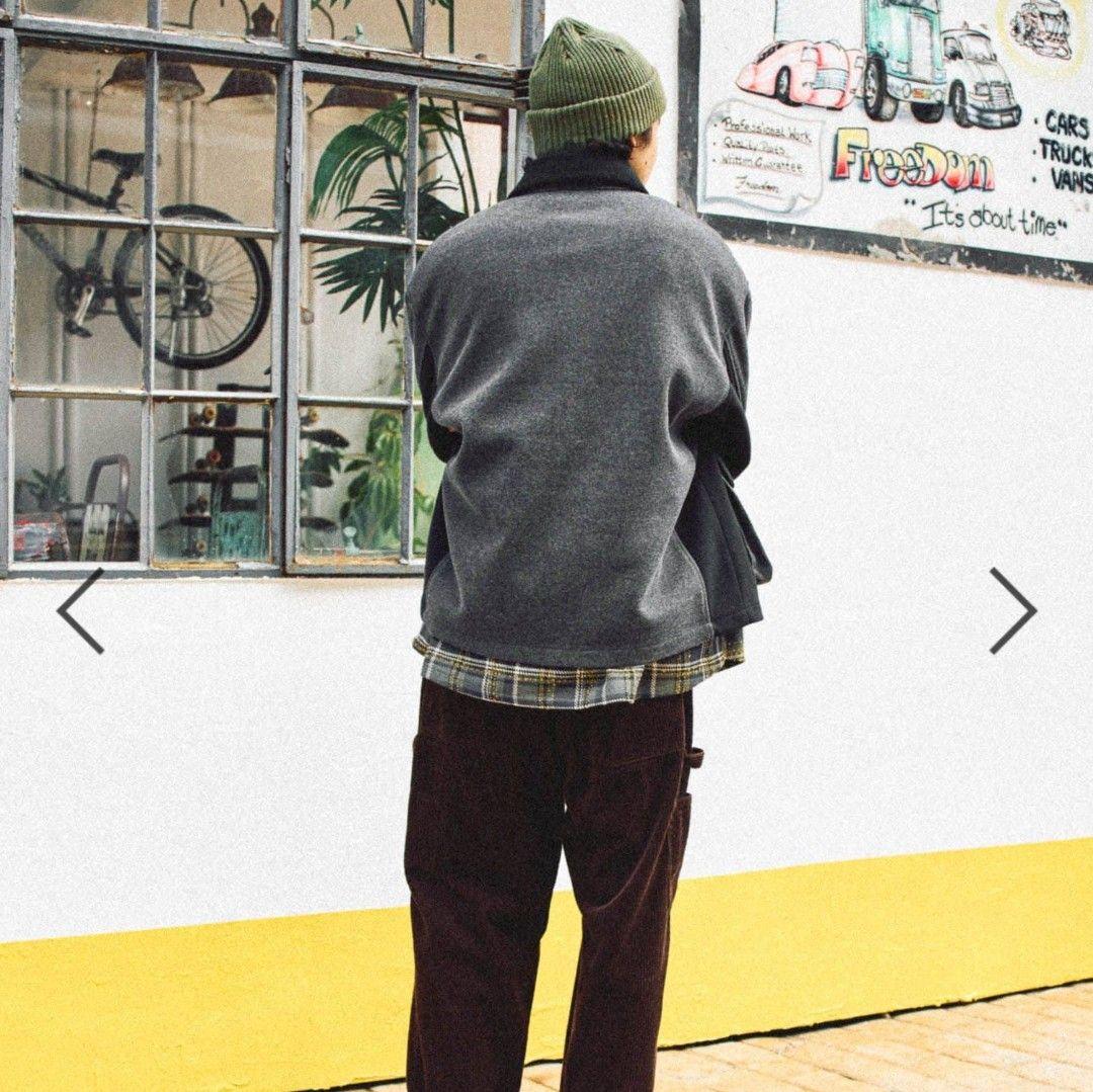 niko and... ウーリーテックハンティングブルゾン Mサイズ グレー