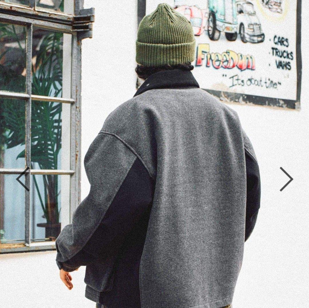 niko and... ウーリーテックハンティングブルゾン Mサイズ グレー