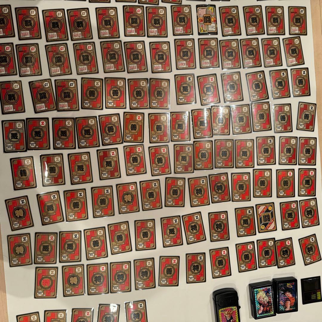 ドラゴンボール データカードダスとアマダキラカードまとめ売り