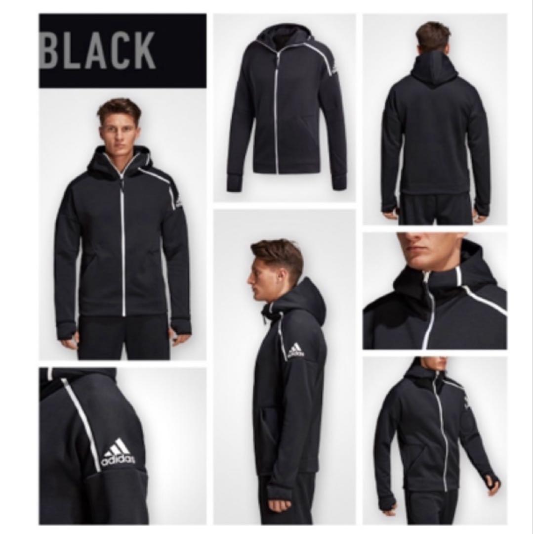 adidas Z.N.E.フーディーファストリリースパーカー テーパードパンツ